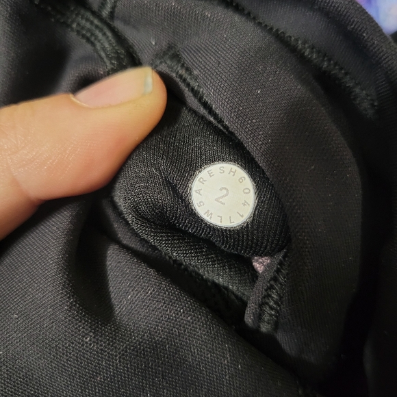Lululemon Wunder Under Hi-Rise Tight Leggings Womens Size 2 Black Ombre Speckle - Picture 4 of 7